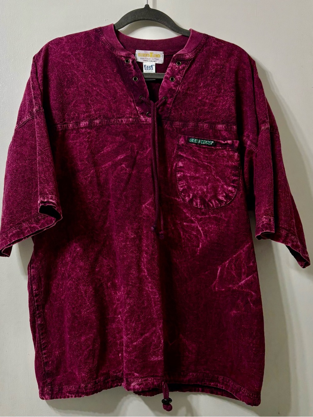 Ezze-Wear  Maroon Pullover Tee
